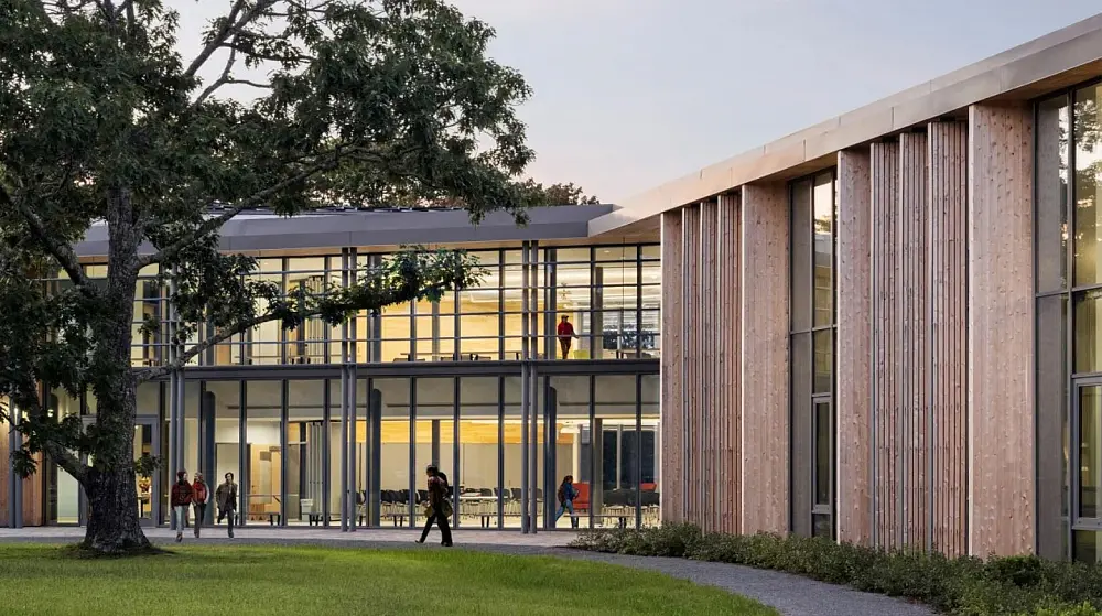 Exterior view of the COA Davis Center