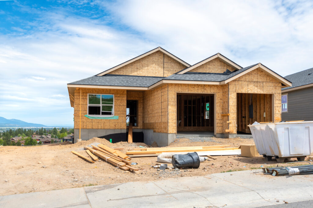 new home under construction